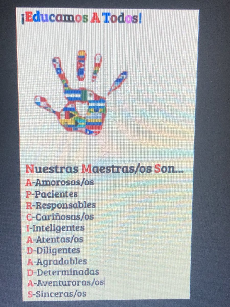 Para nuestros Maestras/os, ¡Gracias por todo lo que hacen para nuestros estudiantes! El Distrito Escolar Independiente de Seguin aprecia su esfuerzos! Gracias! Espero les guste.      Maggie R.