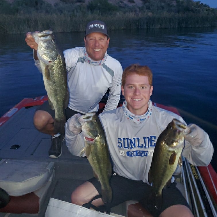 Finished 3rd last night and managed a 5lbs 1 oz big fish for the first Wednesday night turkey shoot for the season with my son Austin. Good times! #majorleaguefishingofficial