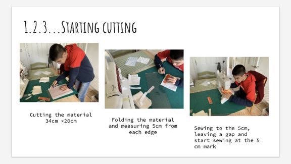 gsmhicd's tweet photo. Eoghan Bonner made a face mask and used his artistic skills to personalise it. All materials were sourced at home and indeed a useful upcycling project during these days. @ATHE_HomeEc #homeeconomics #Makeovermay2020 https://t.co/ZXBldDflNS
