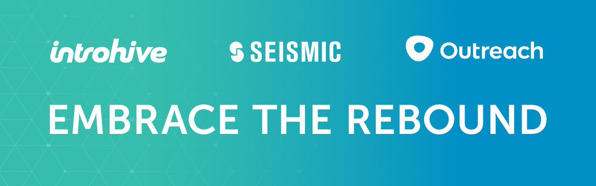 Introhive's tweet photo. 🔔 Webinar Alert🔔 Join co-founder, Stewart Walchli, as he welcomes execs from Seismic and Outreach to discuss their personal experiences with change, divulging the best practices they've uncovered from both their failures and successes. Register today: https://t.co/7IayIQQVM0 https://t.co/KE9abAfD4v