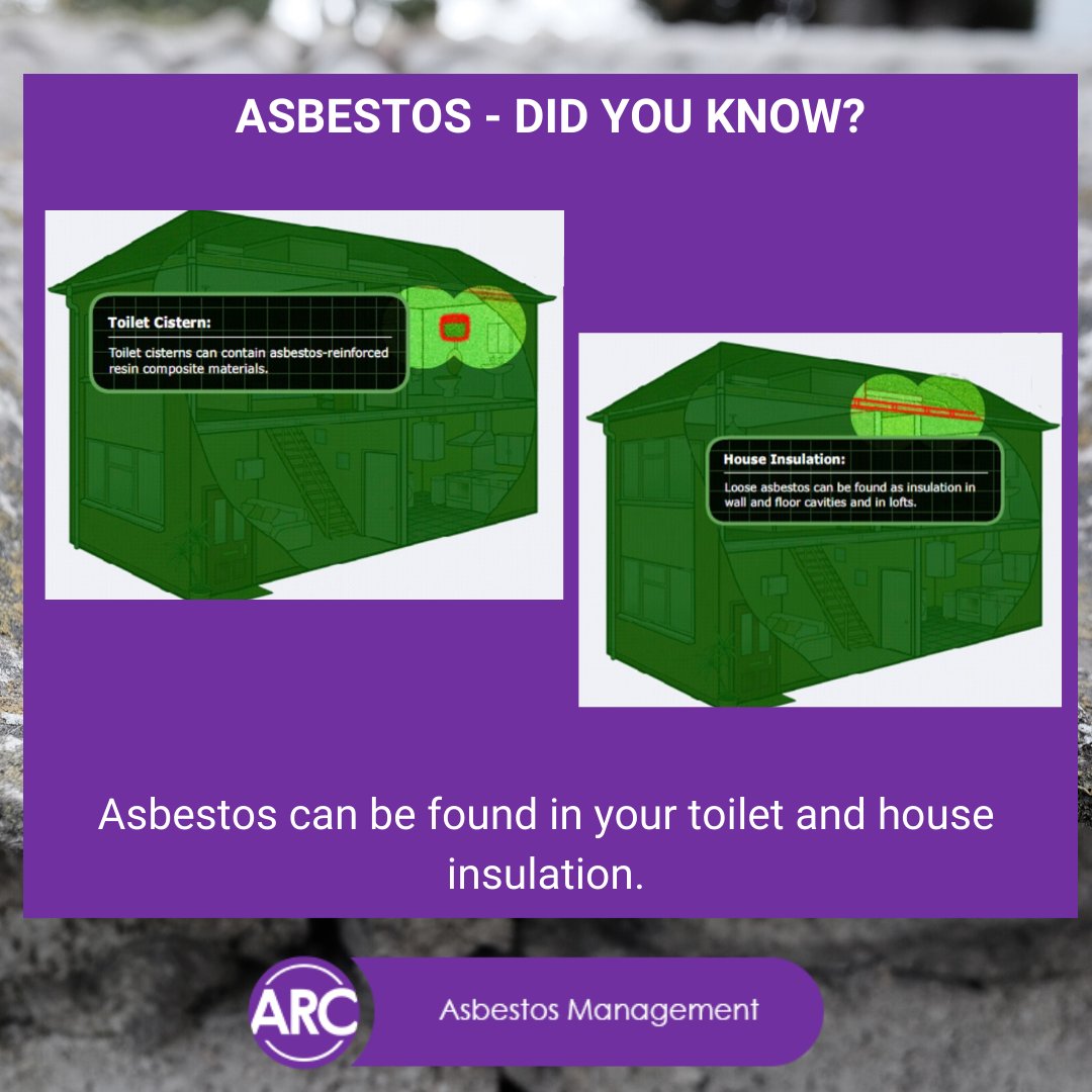 Asbestos - know the facts. Where could asbestos be lurking? 

#AsbestosManagement #AsbestosRemoval #SafeAsbestos