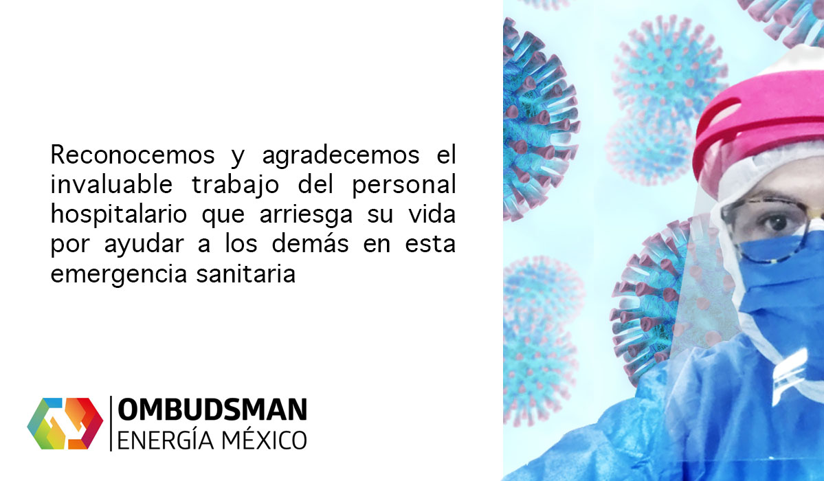 #FelizJueves  a todos nuestros seguidores, OEM les recuerda que continuamos atendiendo a los usuarios de energía por medios digitales. 

¡Agradecemos y reconocemos a todos estos #HeroesDeLaSalud!.

No olvides contactarnos.