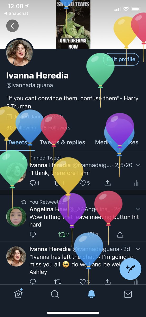 ivannadaiguana's tweet photo. Live waking up to these balloons. Bless god for another 19 years of my life 💗 https://t.co/MHdirv3nqi