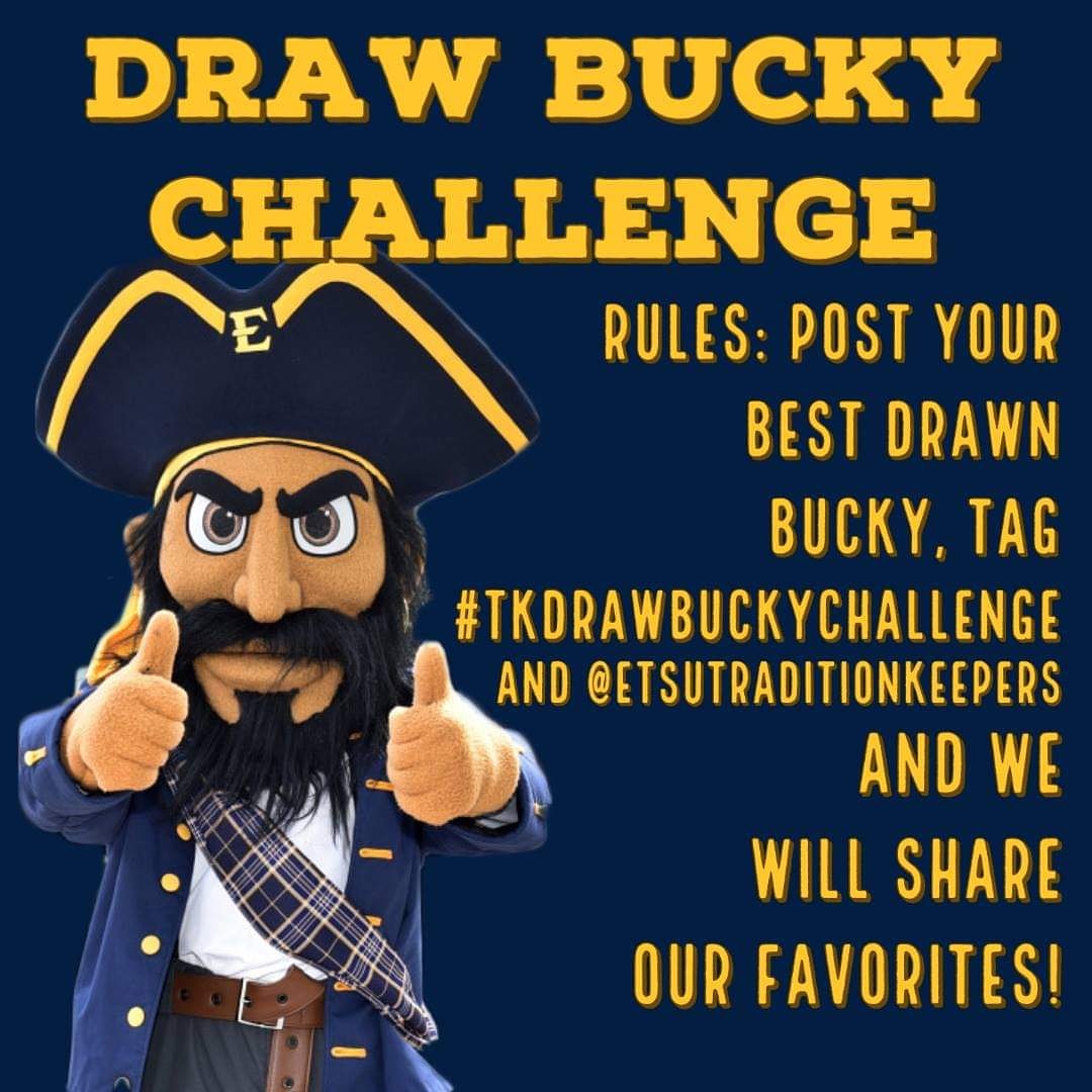 #TKDrawBuckyChallenge! Are you up for the challenge?! Tweet us your best drawn Bucky, use #TKDrawBuckyChallenge, and we will retweet our favorites!