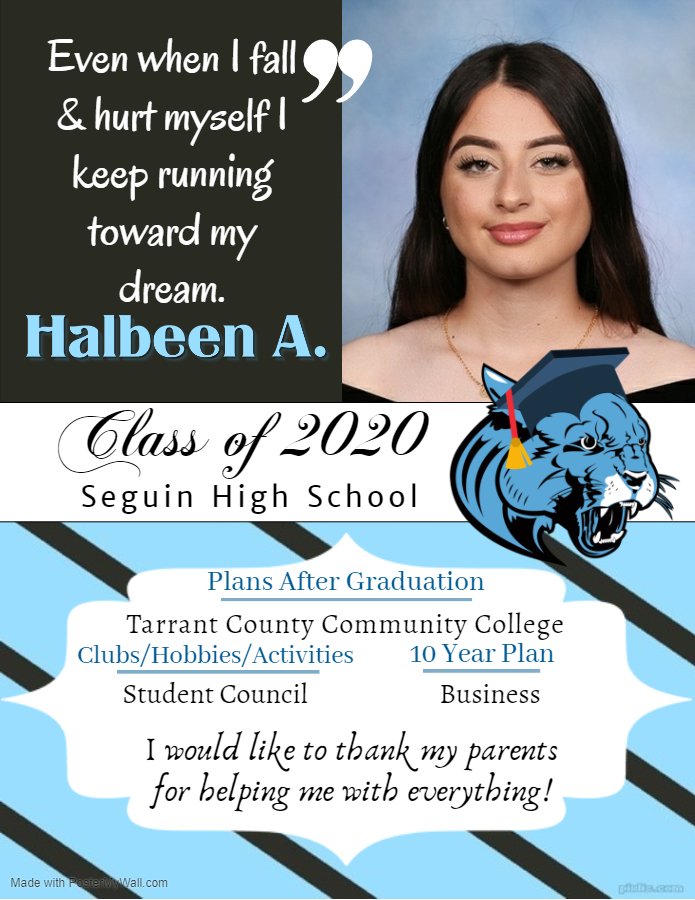 JuanSeguinHS's tweet image. #SeguinNation #SeniorSpotlight