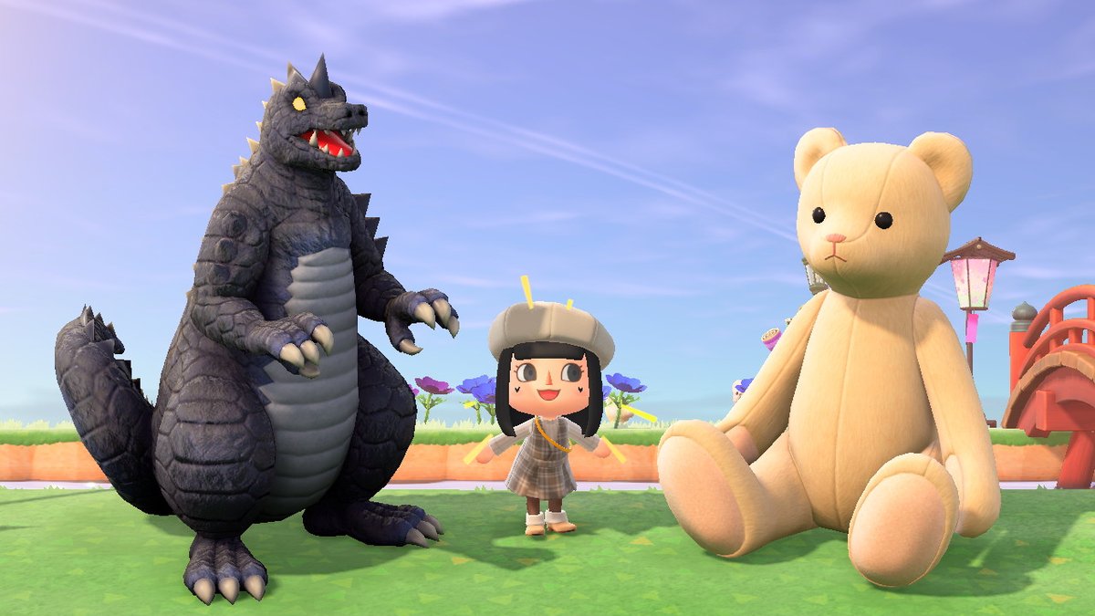 giant teddy bear acnh