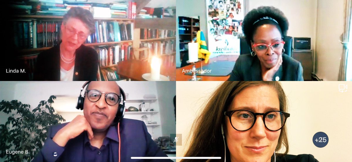 Webbinar w <a href="/lindamelvern/">Linda Melvern</a> on genocide denial. Creating confusion on facts, minimizing numbers, using a little truth &amp; tons of lies...Similar tools  in last stage of genocide: denial. But if the past is distorted how can we learn lessons to prevent new conflicts? #SDG16 #Kwibuka26