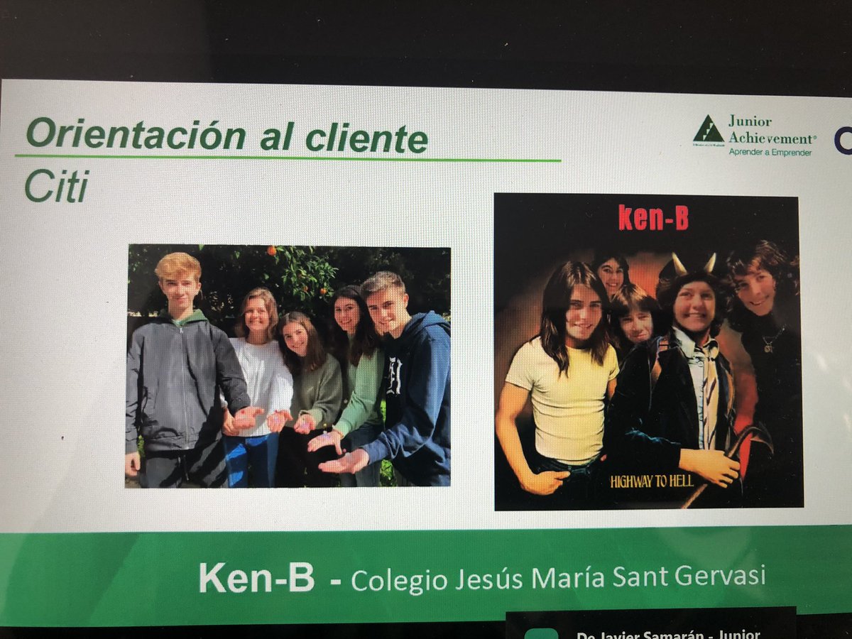 MontseMoliner1's tweet photo. Enhorabuena #Ken-B por el proyecto y por el premio de #orientacionalcliente de @Citi en la #XIVFestivaldeMiniEmpresas de @JASPAIN Adelante con ello!! #jovenesemprendedores #futurodelempleo #skillsrevolution https://t.co/zpFVecxFwV