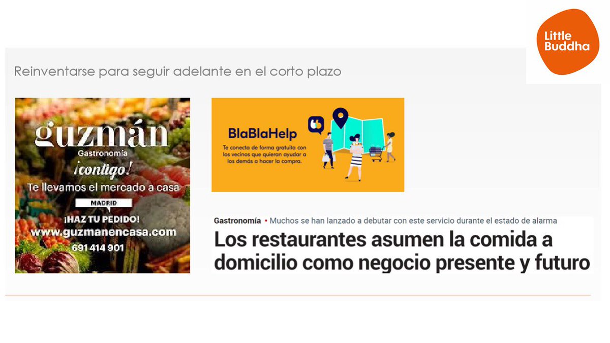 AebrandORG's tweet photo. #BrandSeriesAebrand @littlebuddha_co las #marcas se #reinventan para dar continuidad al #negocio en el corto plazo adaptándose a la nueva realidad #COVID19 #BlaBlaHelp @blablacar_es https://t.co/nt1kPwKXkG