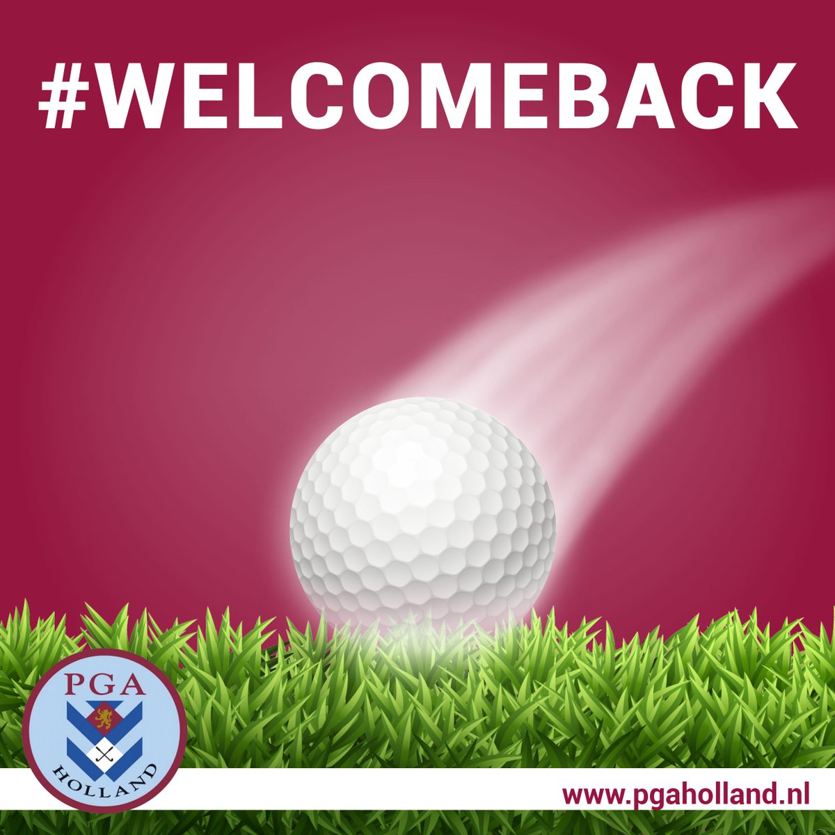 PGAHolland's tweet photo. Ook de golflessen van je favoriete golfprofessional zullen vanaf volgende week weer mogelijk zijn. Uiteraard met inachtneming van de 1,5 meter afstand en de bekende hygiëneregels.

Welcome back!!! https://t.co/5qYAYpTIwo