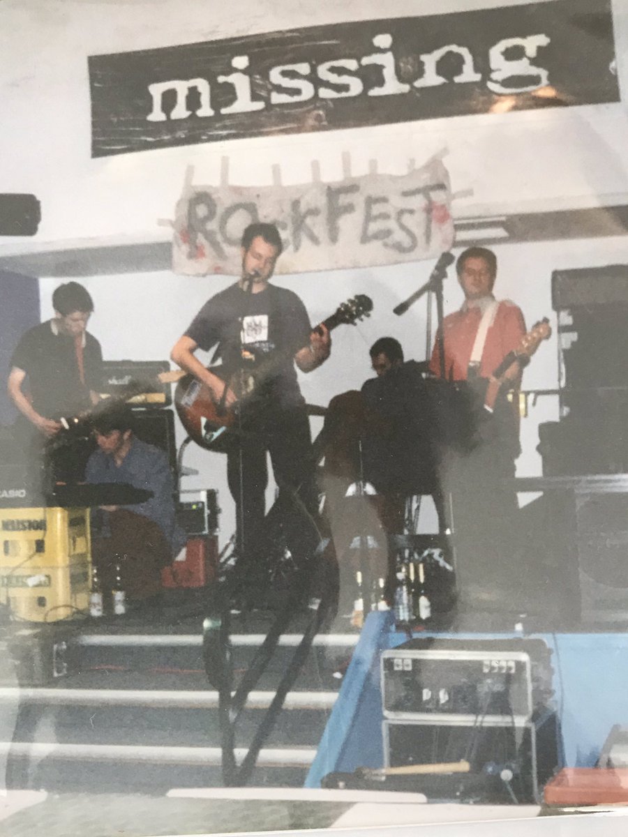 In October 1999 Peeps played at the Missing Records Rockfest, the only time Peeps played at an in-store! #peepsintofairyland #missingrecords #rockfest99 #glasgow #gig #instore #wellingtonstreet