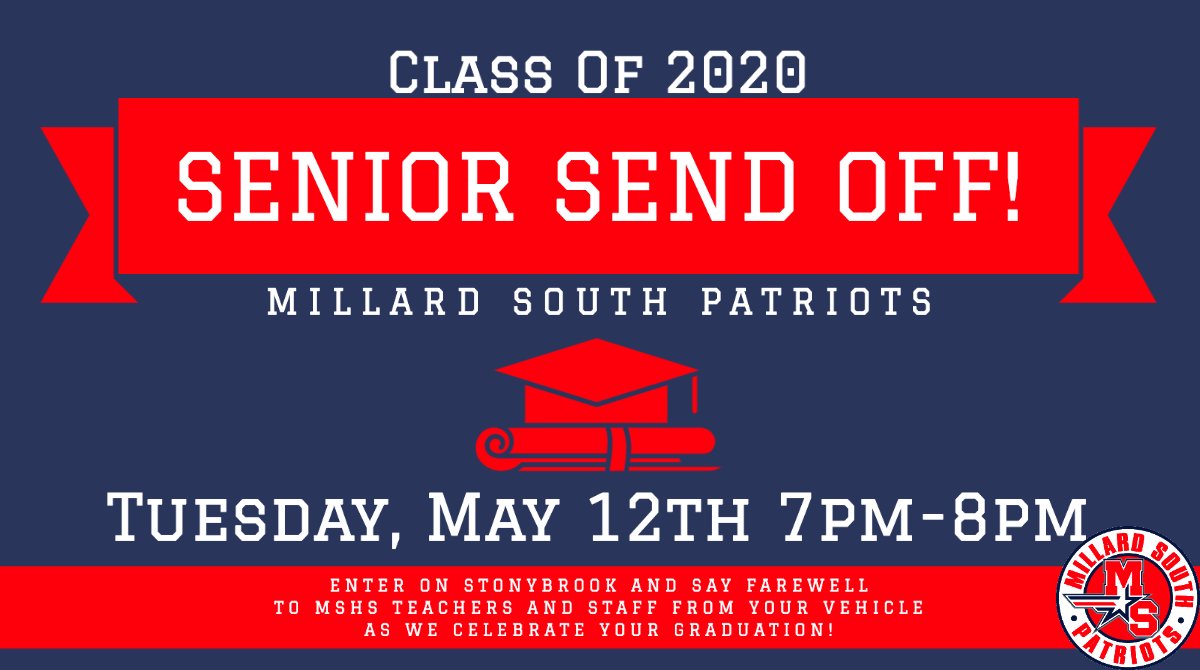 MSHSactivities's tweet photo. Seniors - Spread the word! #Classof2020 https://t.co/18rM2j47lX