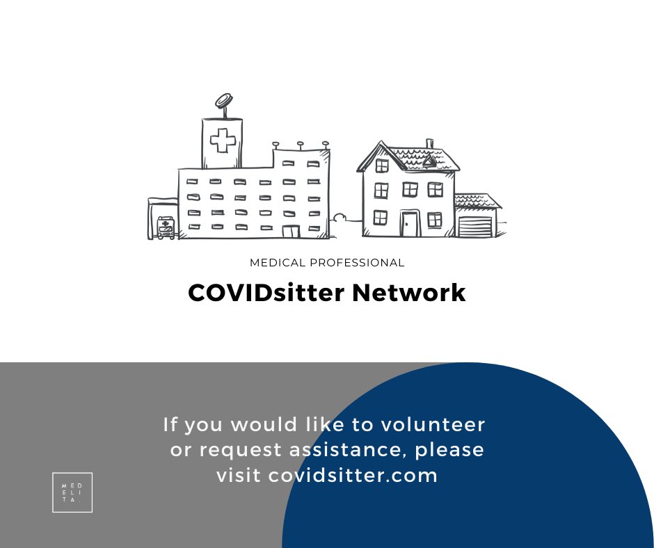 medelita's tweet photo. We are now hosting a platform that helps pair frontline healthcare workers whose lives have been disrupted by COVID-19, with healthcare students willing to provide help with childcare or other basic needs during the pandemic. Visit us at https://t.co/owq2zu5ROL https://t.co/kWIp4RxlwD