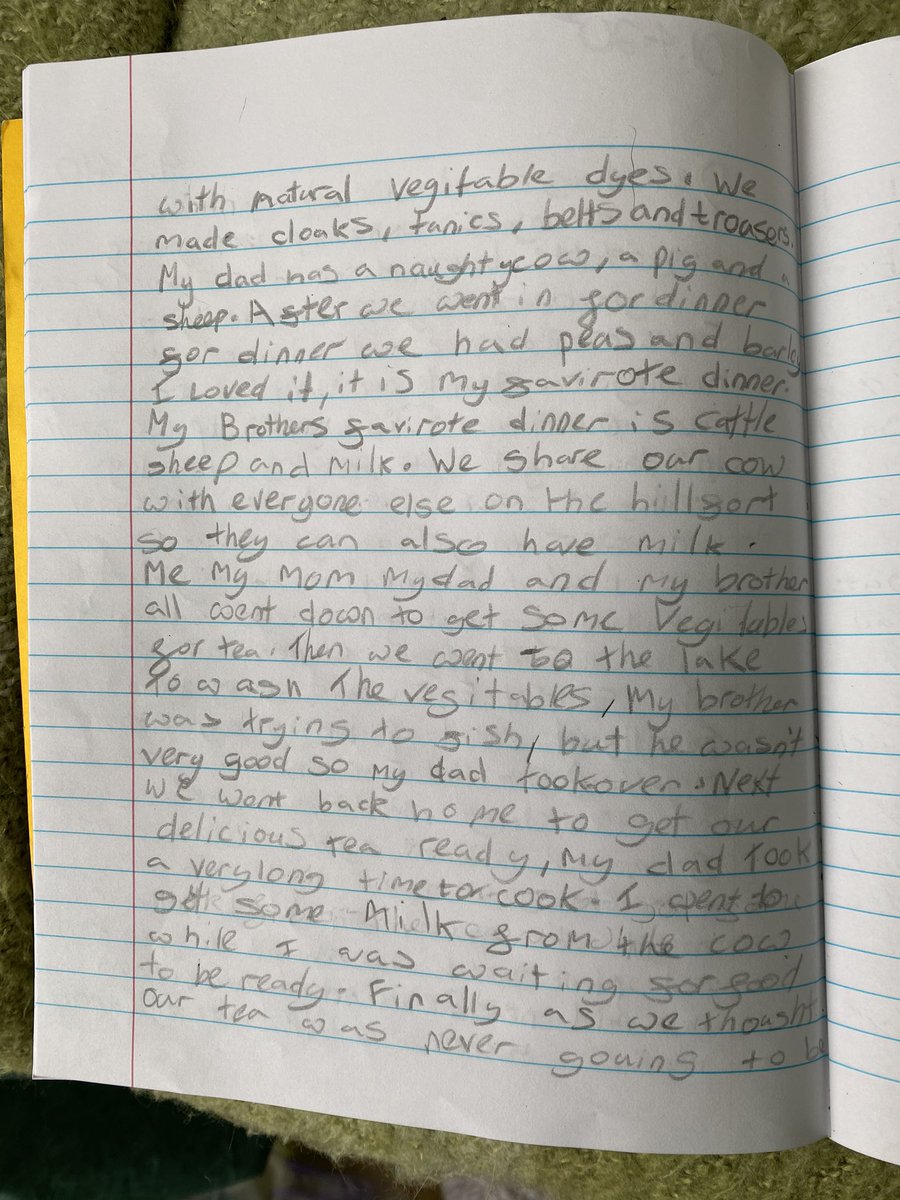 louisewooff's tweet photo. @walmleyjssc Erin wanted Mrs Westrup to see her story https://t.co/8ILFVQlbRR