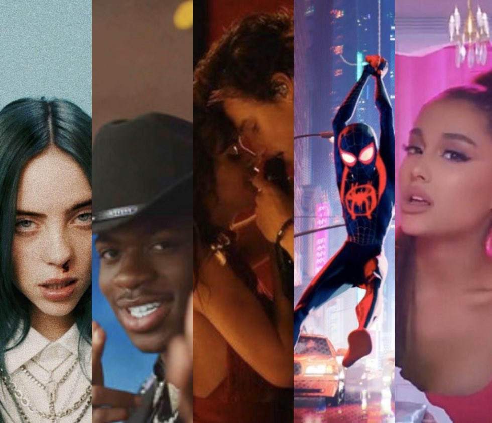 PopBase's tweet photo. *OFFICIAL* Best Selling Songs of 2019:

#1. bad guy — Billie Eilish

#2. Old Town Road — Lil Nas X feat. Billy Ray Cyrus

#3. Señorita — Shawn Mendes &amp; Camila Cabello

#4. Sunflower — Post Malone &amp; Swae Lee

#5. 7 rings — Ariana Grande https://t.co/vP3E1TRnWL