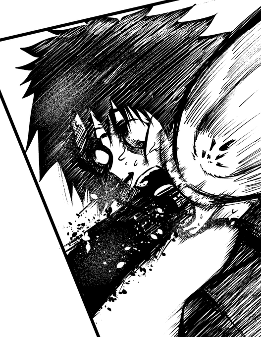 スカサハ師匠に全力で叩き起こされるぐだ男君の一コマとネコ師匠の続き(ネーム 