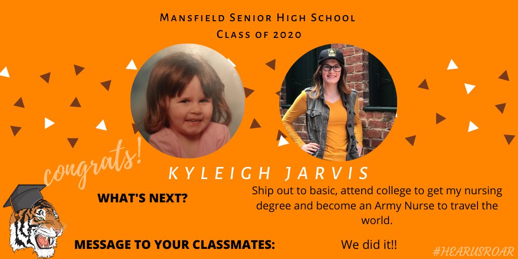 MCSTygers's tweet photo. Our seniors make us roar with #TygerPride! Today, join us by celebrating these students from the ๐๐๐๐๐
๐๐๐๐ ๐๐๐๐๐๐ ๐๐๐๐ ๐๐๐๐๐๐ ๐๐๐๐๐ ๐๐
๐๐๐๐:
๐ฏ Kylie Ramsey
๐ฏ Kyleigh Jarvis
๐ฏ Aisia Whitt
Congrats! We wish you all the best! ๐๐งก๐ค#HearUsRoar https://t.co/66lacLOAhw