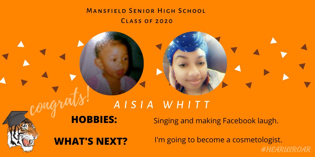 MCSTygers's tweet photo. Our seniors make us roar with #TygerPride! Today, join us by celebrating these students from the ๐๐๐๐๐
๐๐๐๐ ๐๐๐๐๐๐ ๐๐๐๐ ๐๐๐๐๐๐ ๐๐๐๐๐ ๐๐
๐๐๐๐:
๐ฏ Kylie Ramsey
๐ฏ Kyleigh Jarvis
๐ฏ Aisia Whitt
Congrats! We wish you all the best! ๐๐งก๐ค#HearUsRoar https://t.co/66lacLOAhw