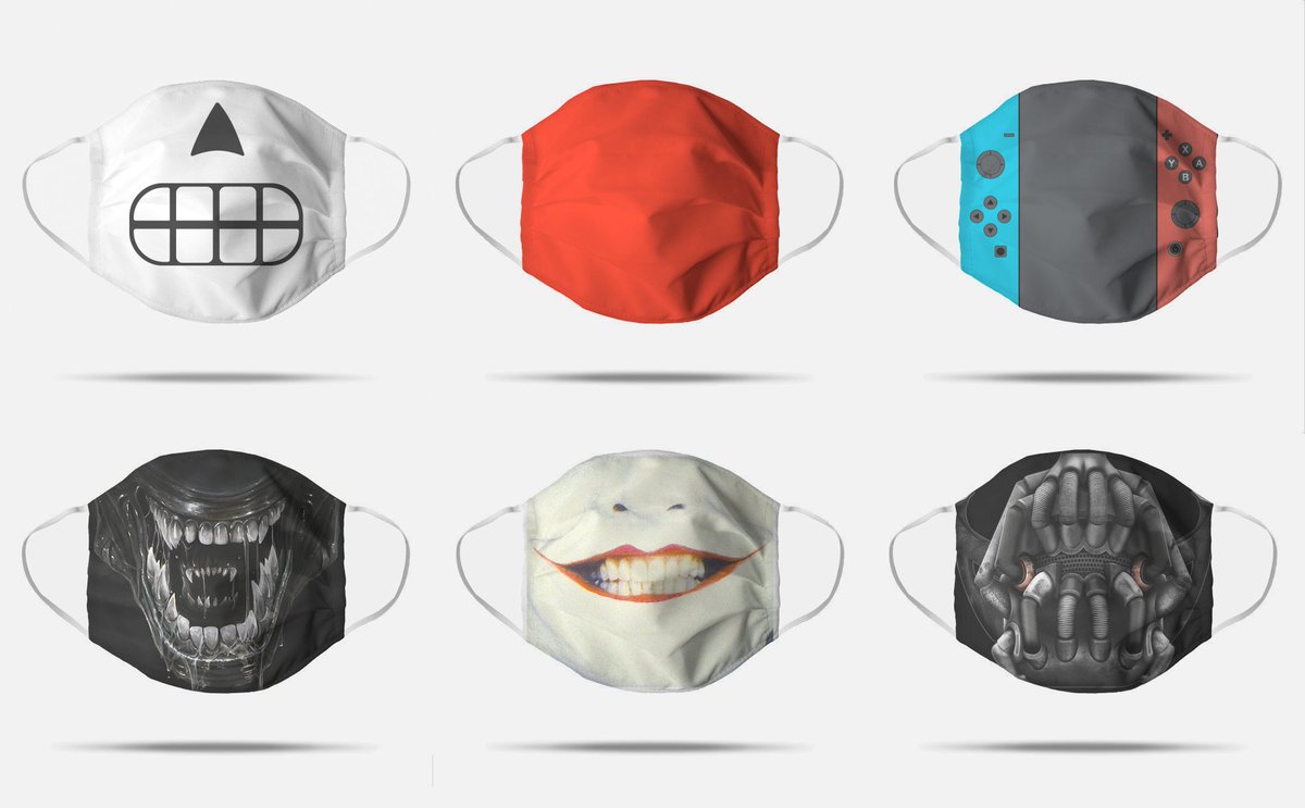 theWellRedMage's tweet photo. We now have masks in our #WellRedMerch collection!
6 NEW designs that, frankly, I would wear.
They're in high demand but for every non-medical mask sold @TeePublic will donate one medical-grade mask to Direct Relief!
Support a small creator plus relief:
https://t.co/lDfSvx4rR4 https://t.co/w8LwOReqRD
