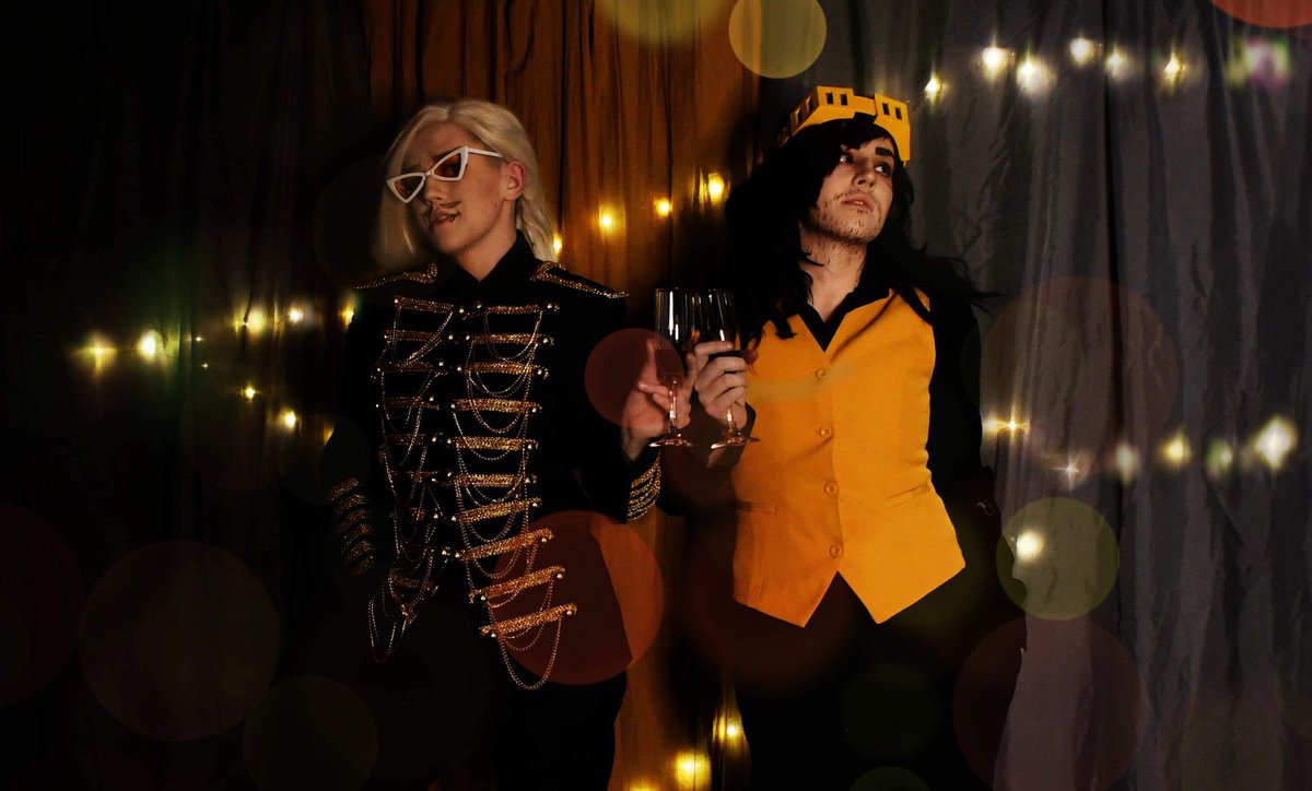 PrestoCosplay's tweet photo. Here are Aizawa and Hizashi "chaperoning" UA's Prom https://t.co/KDRKS5XrYg
