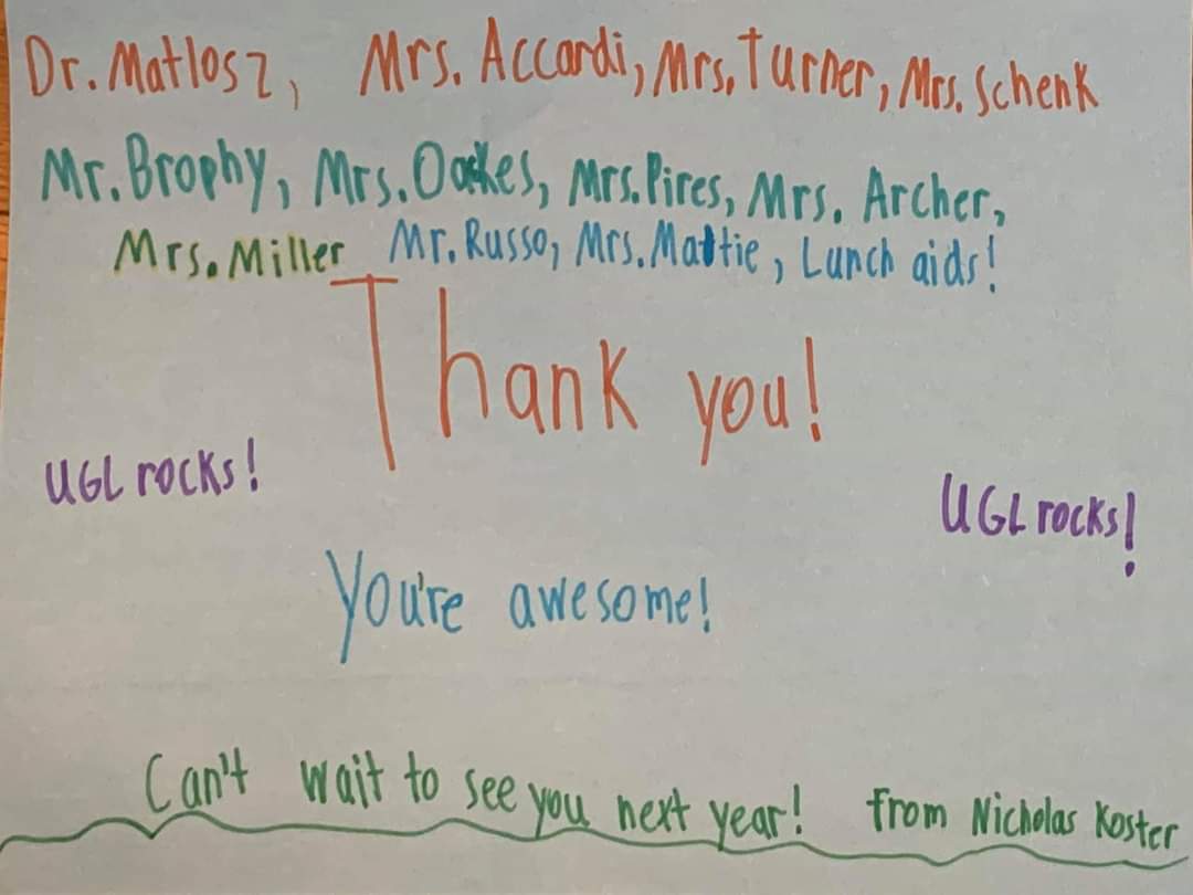 uglpta's tweet photo. #UGLStrong
#TeacherAppreciationWeek2020
@Principal_UGL https://t.co/uYoo8l16Ul