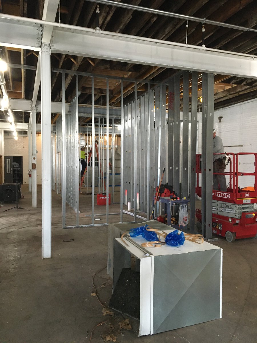 GabrielCoyle's tweet photo. Had to stop by the NEW Downtown Campus today, and it's so much fun to see work continuing forward. Things are really moving now! #christcommunitykcdowntown https://t.co/Y8YrZhnU6q