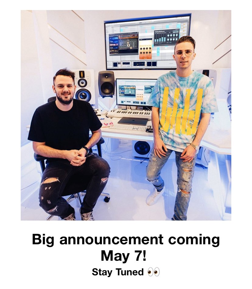 Big announcement postponed till the 12th of May, so keep an eye out on that date! 🎹🔥