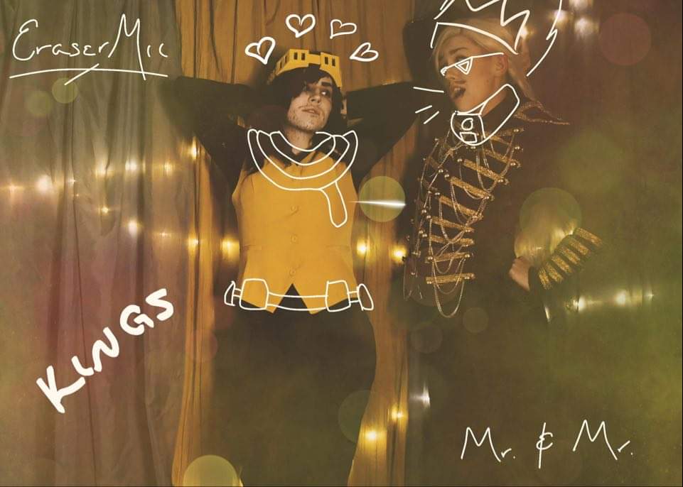 PrestoCosplay's tweet photo. Here are Aizawa and Hizashi "chaperoning" UA's Prom https://t.co/KDRKS5XrYg