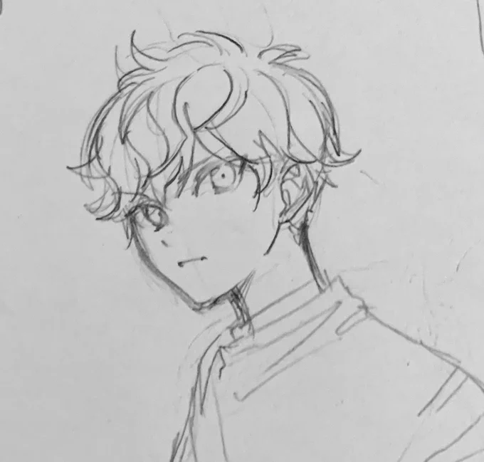 この角度しか描いてない 