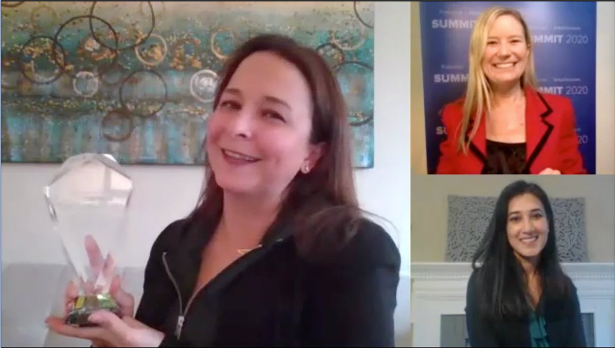 Congratulations to <a href="/PTC/">PTC</a>'s <a href="/MarianaCogan/">Mariana Cogan</a> and Saima Rashid @saim_ptc for winning the Program of the Year award in Marketing Operations Excellence at #SDSummit.  Vision + Execution = Results!  Well done ladies in technology!