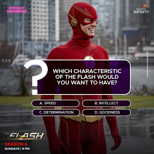 colors_infinity's tweet photo. Let us know what features of @CW_TheFlash would you imitate. Only on #InstantPremieres, Sundays at 9 PM. #StopBrowsingStartWatching https://t.co/oXBfYJufq7
