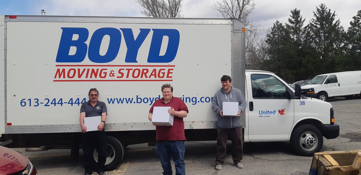 UnitedWayEO's tweet photo. We’re so proud to work with partners like @BoydOttawa who step up in times of need. Thanks to generous donations of sanitizer &amp; other equipment, essential workers in our front-line agency partners across our region can stay healthy and continue to serve our communities ❤️ https://t.co/yS0eOv9JjL