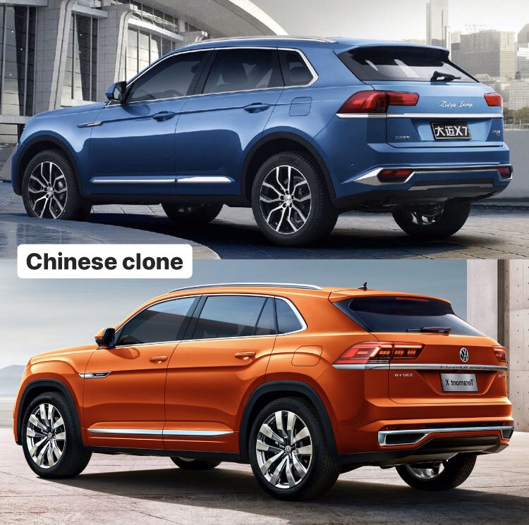 Car Industry Analysis On Twitter The Zotye Damai X7 Is A D Suv Coupe Introduced In China In 2016 It Heavily Resembles The Volkswagencrossblue Coupe Concept Revealed At The 2013 Auto Shanghai The