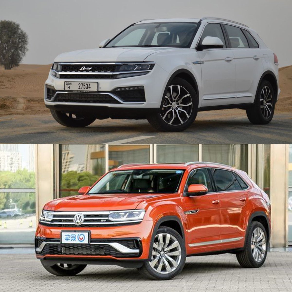 Car Industry Analysis On Twitter The Zotye Damai X7 Is A D Suv Coupe Introduced In China In 2016 It Heavily Resembles The Volkswagencrossblue Coupe Concept Revealed At The 2013 Auto Shanghai The