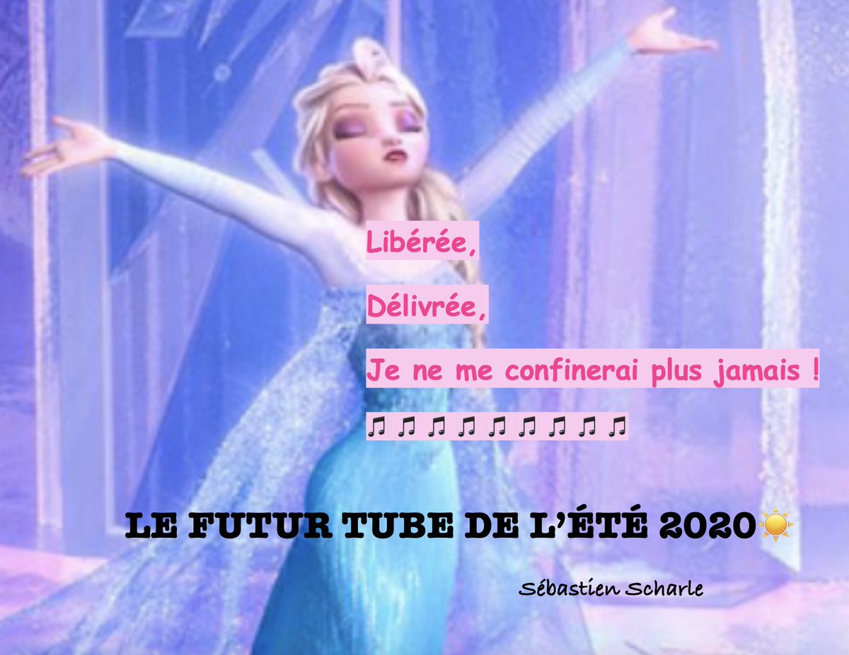 Seb_Scharle's tweet photo. #coronavirus #confinement #respectonsleconfinement #chezmoi #chezsoi #coronavirus #messagepositif #messagepositifdujour
#humour #messagehumouristique #proverbehumour #déconfinement #reinedesneiges #libérédélivré #chansonhumoristique #rionsunpeu #derision #rireestbonpourlasanté https://t.co/UQoQViTa6t
