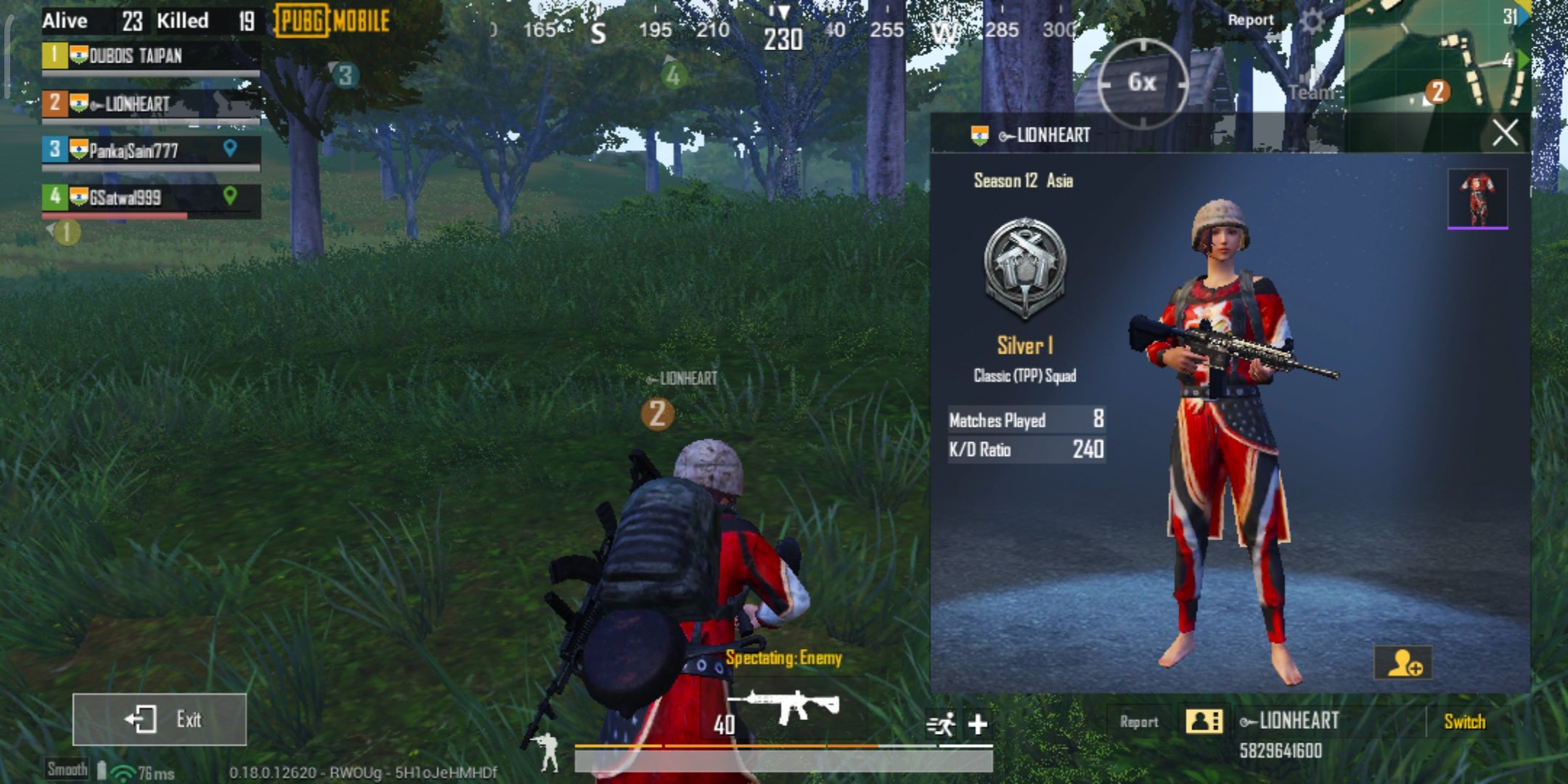تويتر Pubg Mobile على تويتر Arman Leader Thank You For Your Report We Ve Taken Down The Name And Will Investigate Please Make Sure To Report In Game If You See Anyone Cheating You
