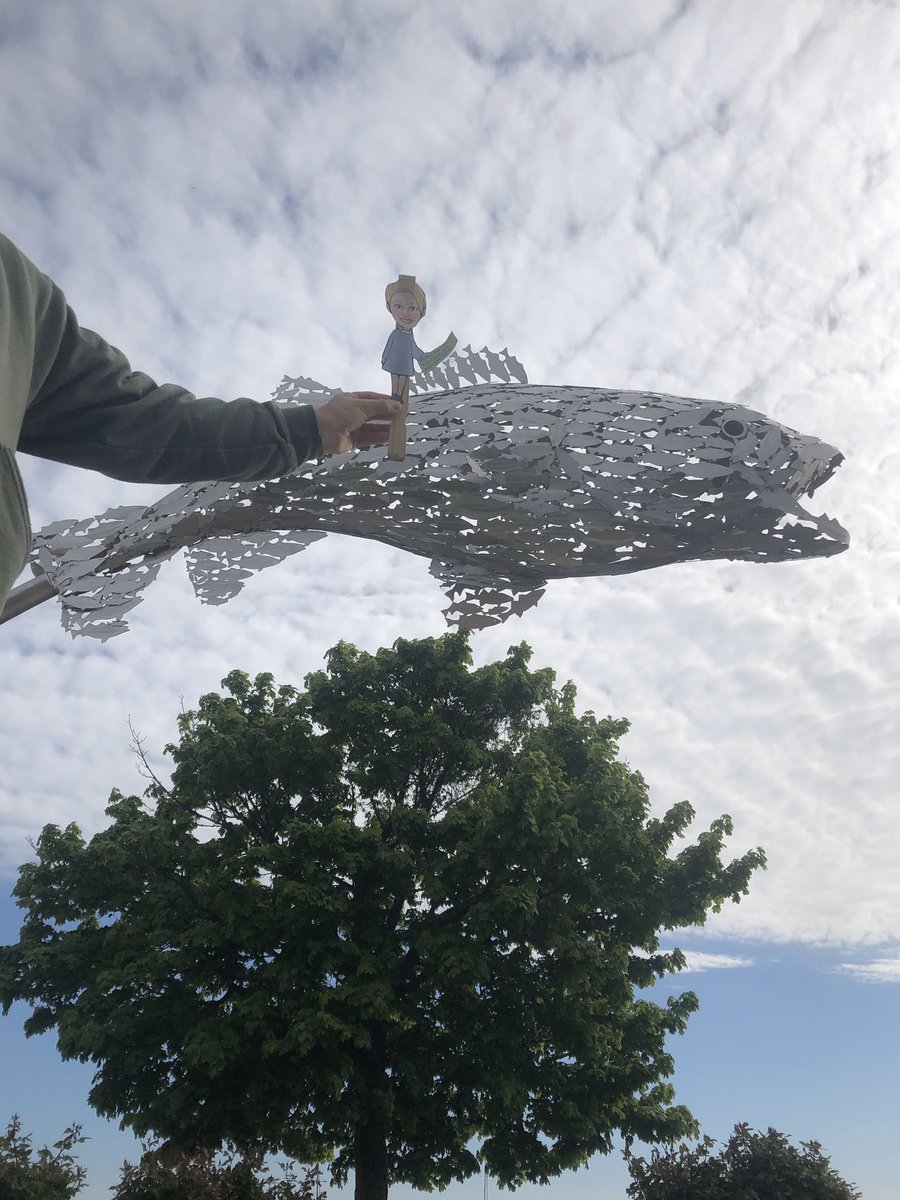 MrsMproud's tweet image. Flat milanoski went on an adventure today.  Love when reading is included!