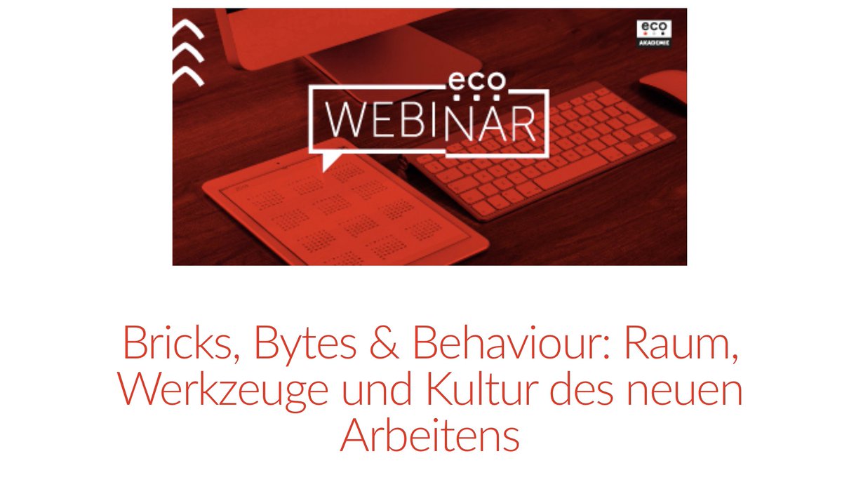 voice_compass's tweet photo. Bricks, Bytes & Behaviour: Raum, Werkzeuge und Kultur des neuen Arbeitens. —-> https://t.co/voBkypRJ5r Ein eco Webinar zu #Neuwork und #EinfachAndersArbeiten https://t.co/vMgwinJbcT