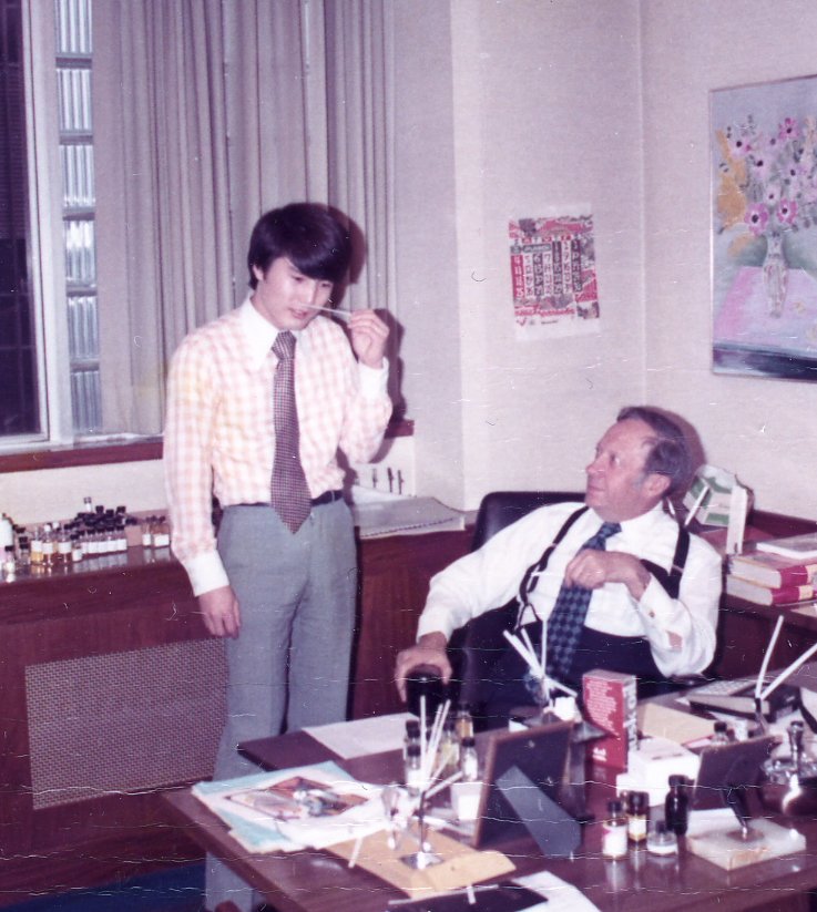 IFF Perfumers Ernest Shiftan and Shoji Kumasaka