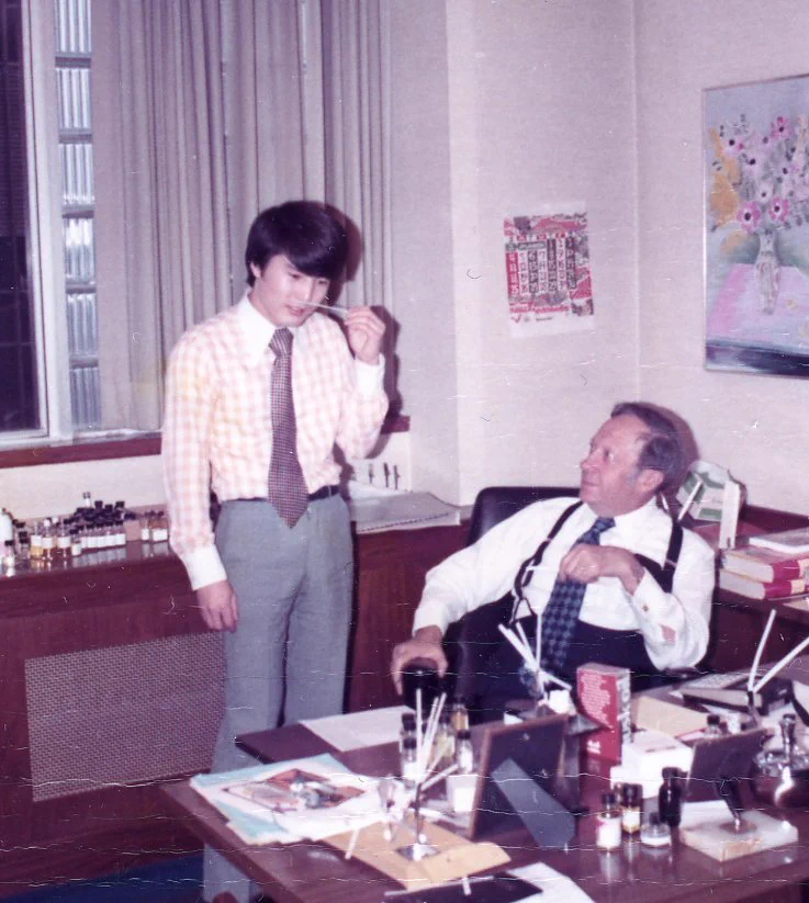 IFF Perfumers Ernest Shiftan and Shoji Kumasaka