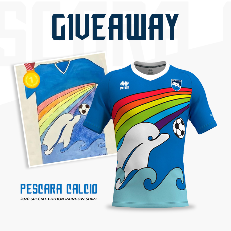 90sfootball's tweet photo. GIVEAWAY: We are giving away one of these Pescara kits!

To Enter:
1. RT and Like this post
2. Follow @90sfootball and @classicshirts
3. Comment #PescaraCalcio

Get yours - https://t.co/cLAMkZukix https://t.co/Zf9GFgqxjm