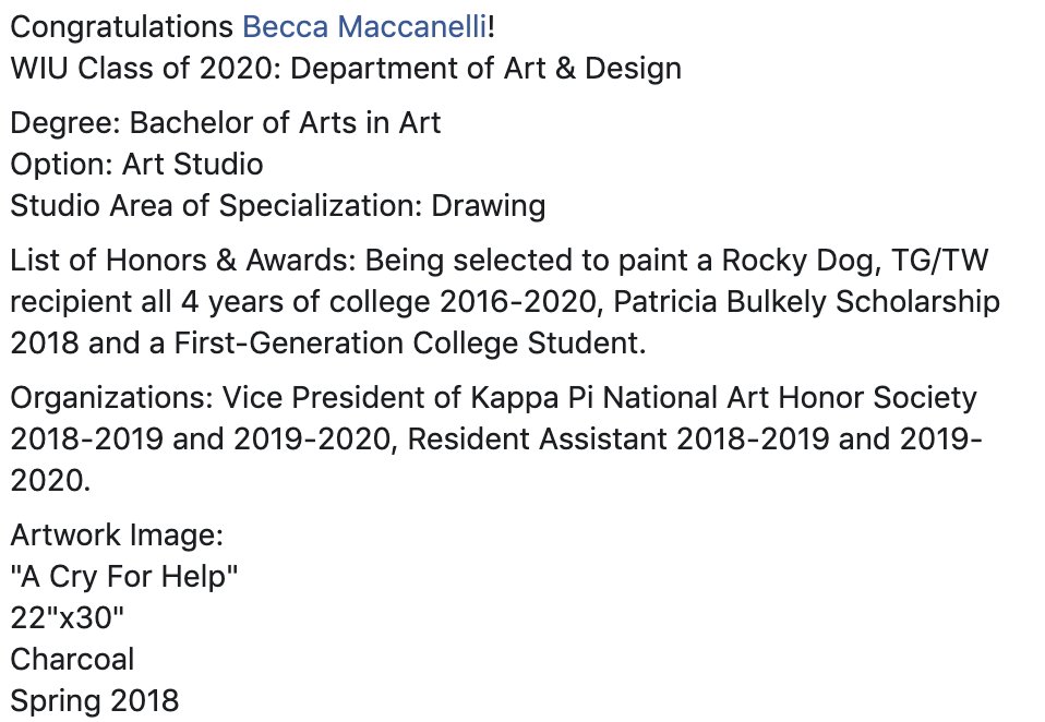 WIU Art & Design tweet media