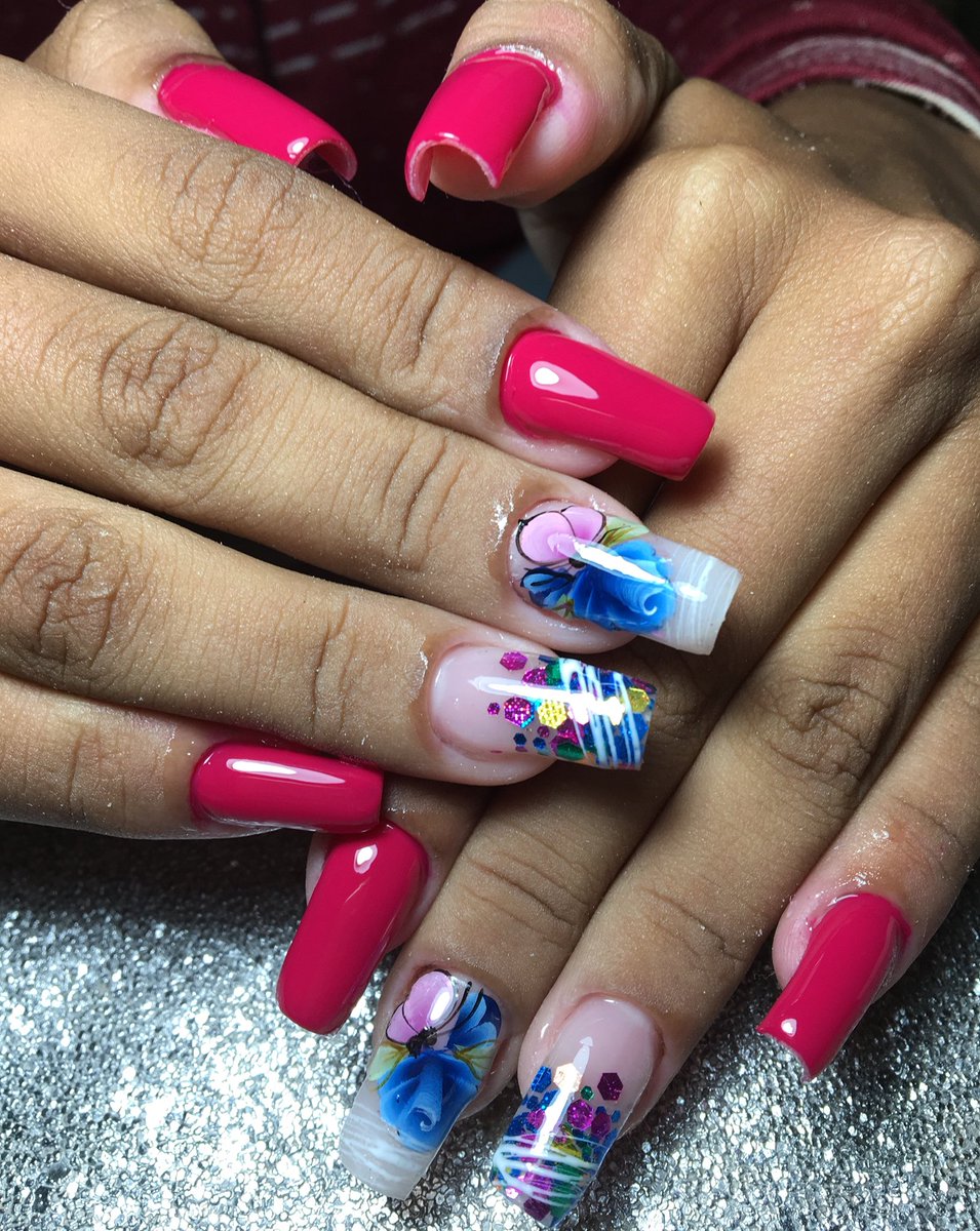 icnailsdesigner's tweet photo. Quintou 💙🌸 AntesXDepois ✨ #ILoveNails #NailsDesigner #Cutilação #Square #Acrigel #Floral #UnhasRuídas #Pink #UnhasDelicadas #ManicurePorAmor #AcrigelFormatos #UnhasAcrilicas #acrilicnails #lixamentotecnico https://t.co/ZCtdux75pN