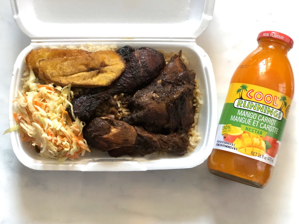 OriginalTasteJa's tweet photo. Wish this was your lunch or dinner? We are open, so come on down and make your wish come true! You’ll be happy you did!! 
.
.
.
.
.
#originaltastejamaicanfood #jerkchicken #707dundasmarket #jamaicanfood #jamaicanrestaurant #jamaicanrestauranttoronto https://t.co/HPONP6vjoV