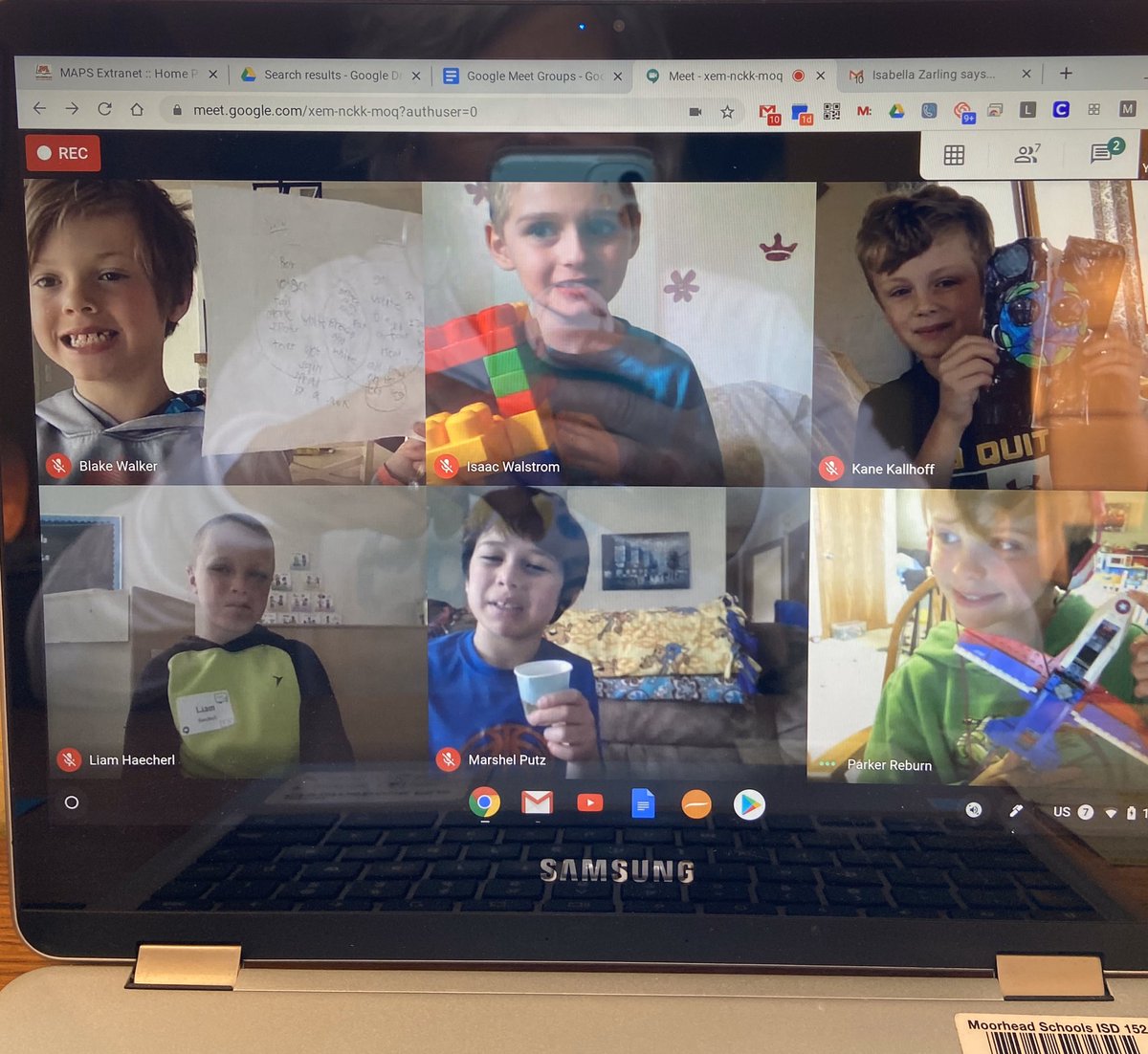 MrsStich2ndSGR's tweet photo. Blake, Isaac, Kane, Liam, Marshel and Parker shared such great things they created during distance learning this week! #venndiagram #legotower #polishedrocks #legocreation #kidkitplant #legojet @sgrspuds @MoorheadSchools https://t.co/AirRhUw3EV