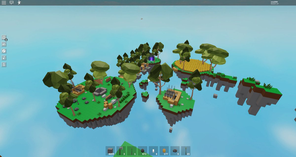 Kitten On Twitter Show Me Your Roblox Skyblock Islands I Wanna Know How Far Behind I Am
