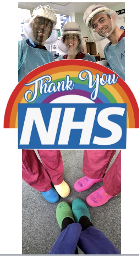 Come out to your door step and lets clap for our NHS and all the healthcare workers around the world tonight at 8pm UK time !