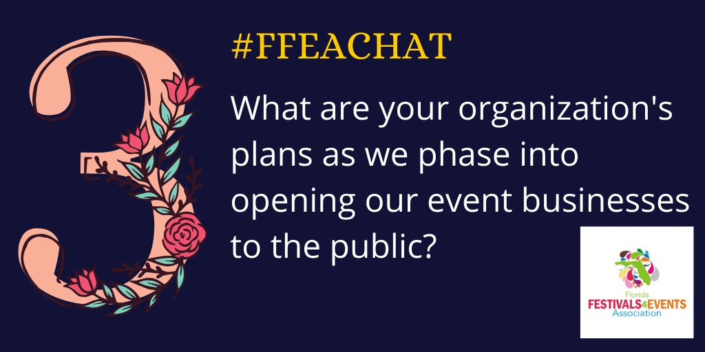FFEA's tweet image. Is anybody doing virtual events out there? What are you doing and what platforms are you using? #FFEAchat
