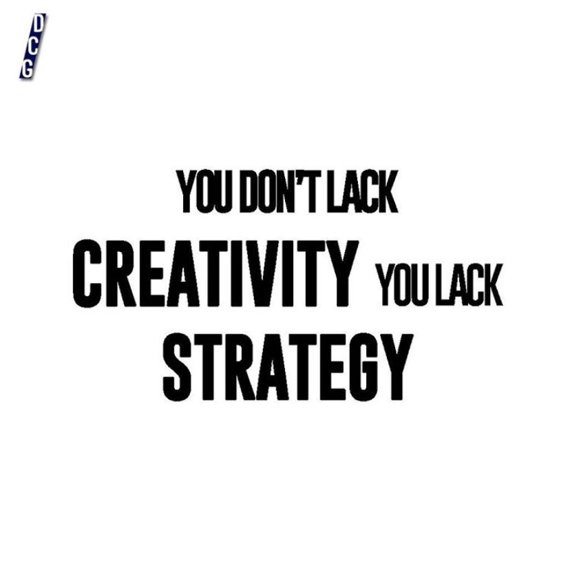DCGroup__'s tweet image. Often times, the strategy isnt there while creativity is flowing.. That's where our social media tacticians and branding specialist come in.