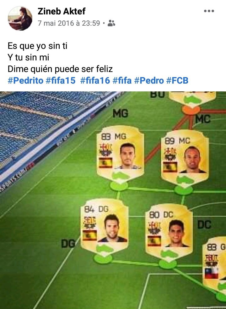 AKTEFZ's tweet photo. I remember how much I played to gain coin so I can get you @_Pedro17_
Es que yo sin ti
Y tu sin mi
Dime quién puede ser feliz
#FUT15 #FUT16 #FUT17 #FUT18 #FUT19 #FUT20 #FIFA20 https://t.co/FsyO7VQQMH